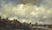 Village near Schiedam Jacob Maris